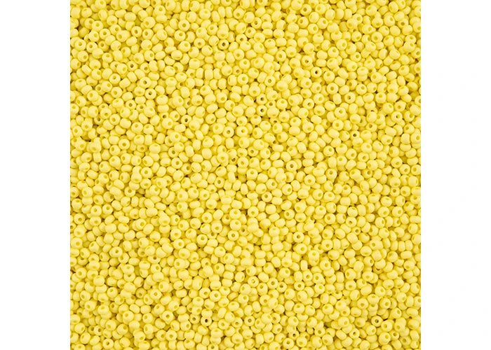 11/0 PermaLux Dyed Chalk Light Yellow Matt 299