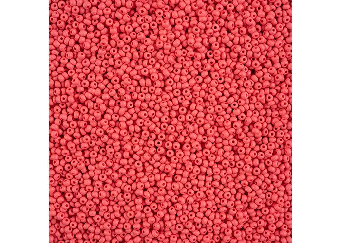 11/0 PermaLux Dyed Chalk Red Matt 292