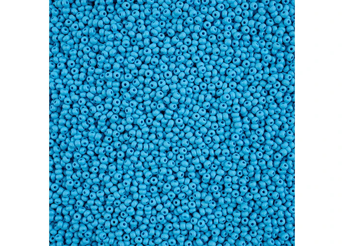 11/0 PermaLux Dyed Chalk Dark Turquoise Matt 281