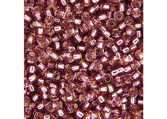 331 - Miyuki Seed Bead 11/0 Smoky Amethyst Silver Lined