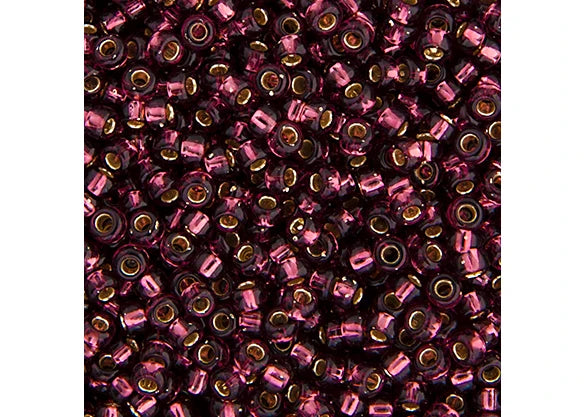332 - Miyuki Seed Bead 11/0 Dark Smoky Amethyst S/L