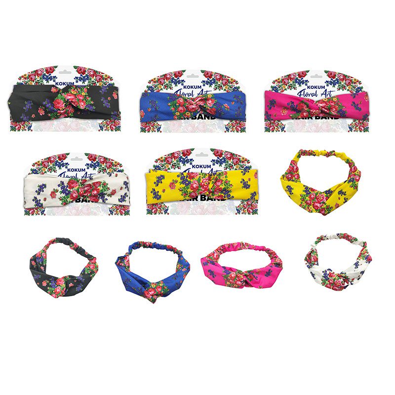 Floral Design Hair Band