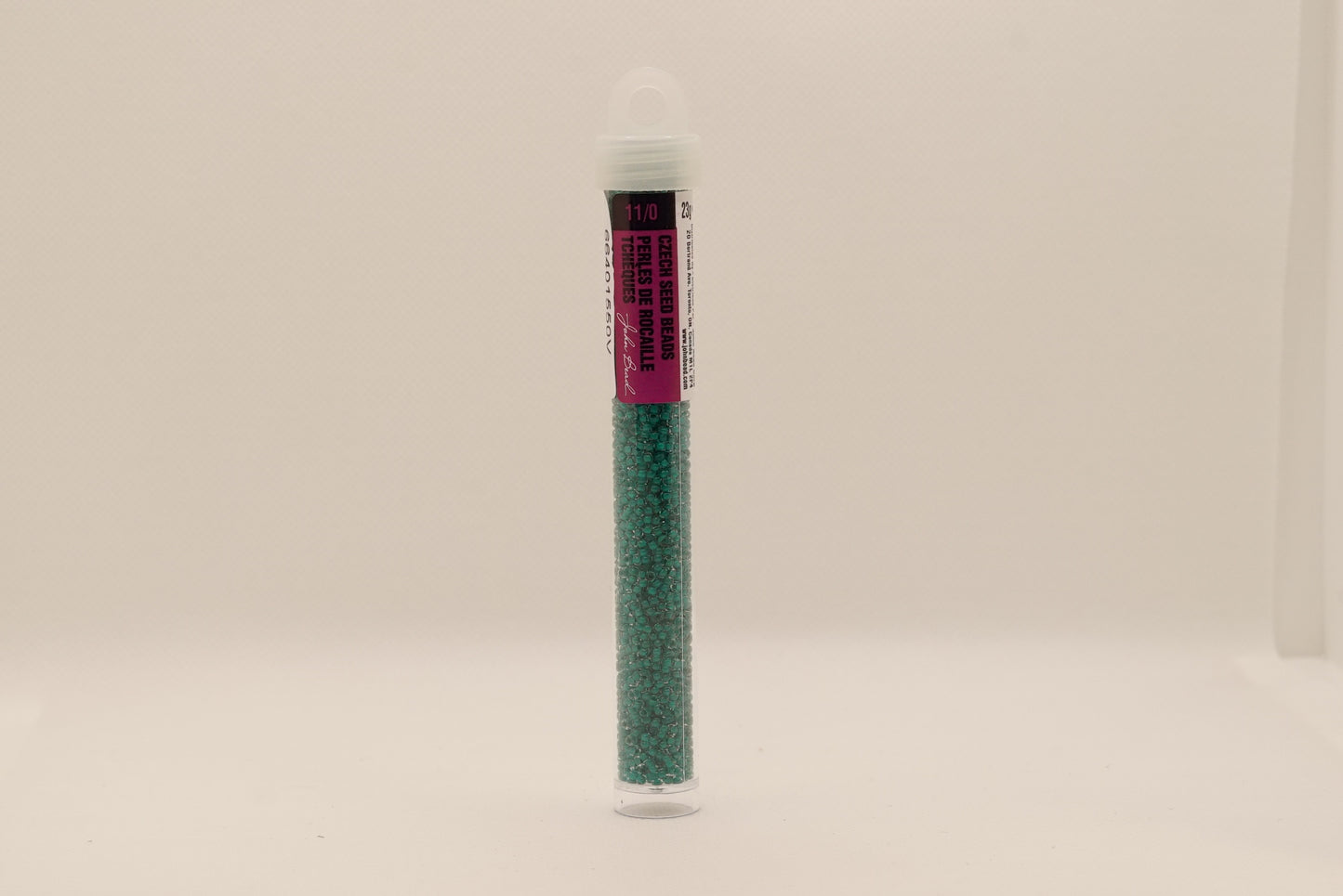 677 - 11/0 Crystal C/L Terra Intensive Dark Green