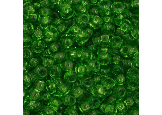 3 - 11/0 Vial Transparent Chartreuse