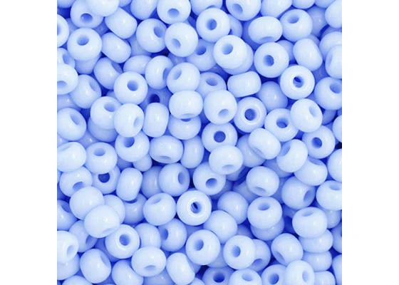 16 - 11/0 Vial Opaque Powder Blue