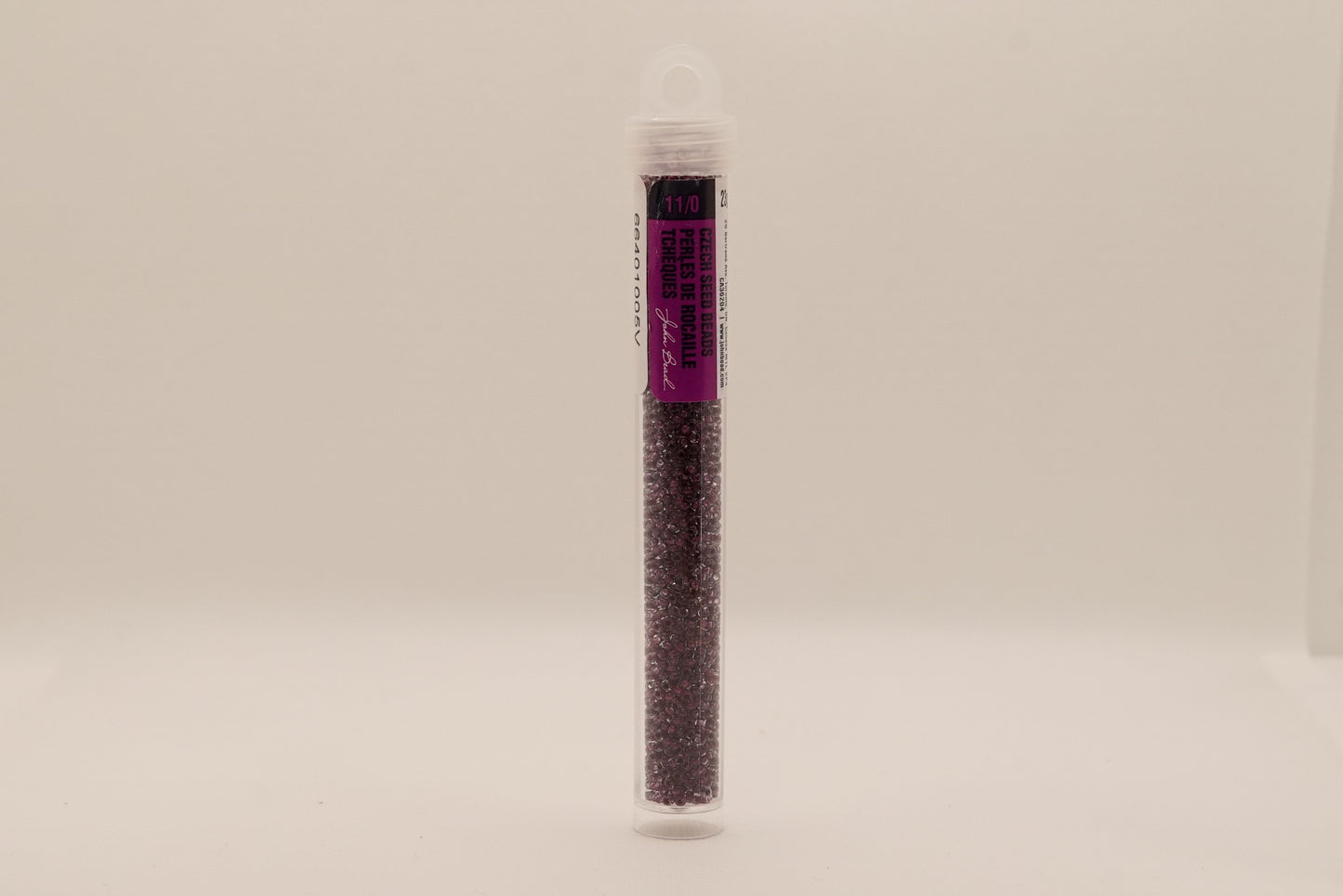 6 - 11/0 Vial C/L Mauve