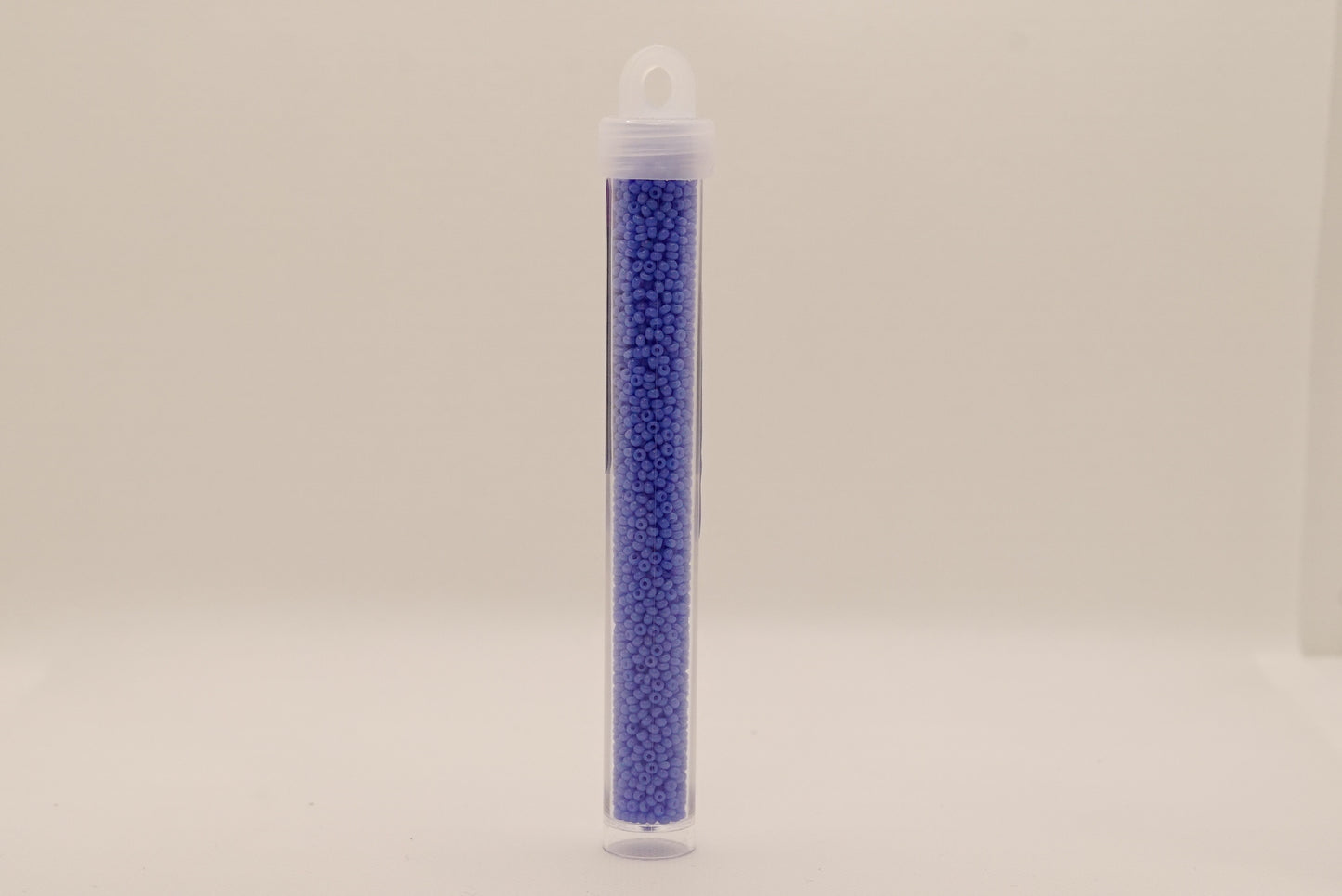 9 - 11/0 Vial Opaque Oily Blue