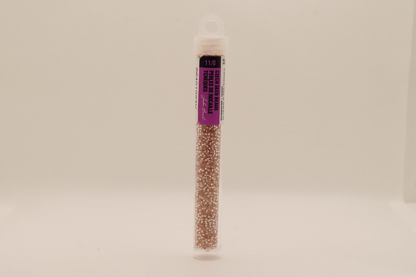 15 - 11/0 Vial S/L Light Pink