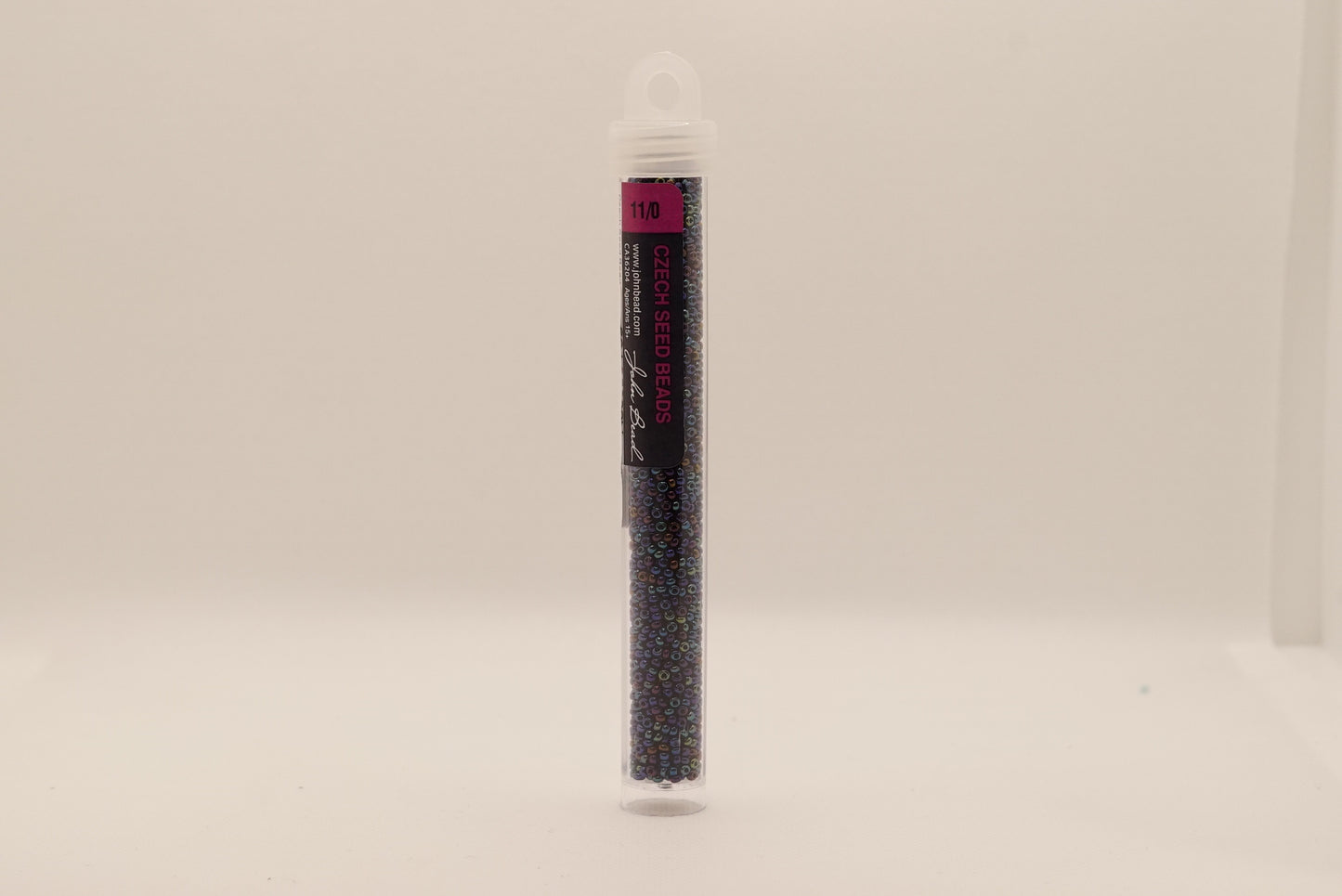 125 - 11/0 Vial Opaque Navy Blue AB