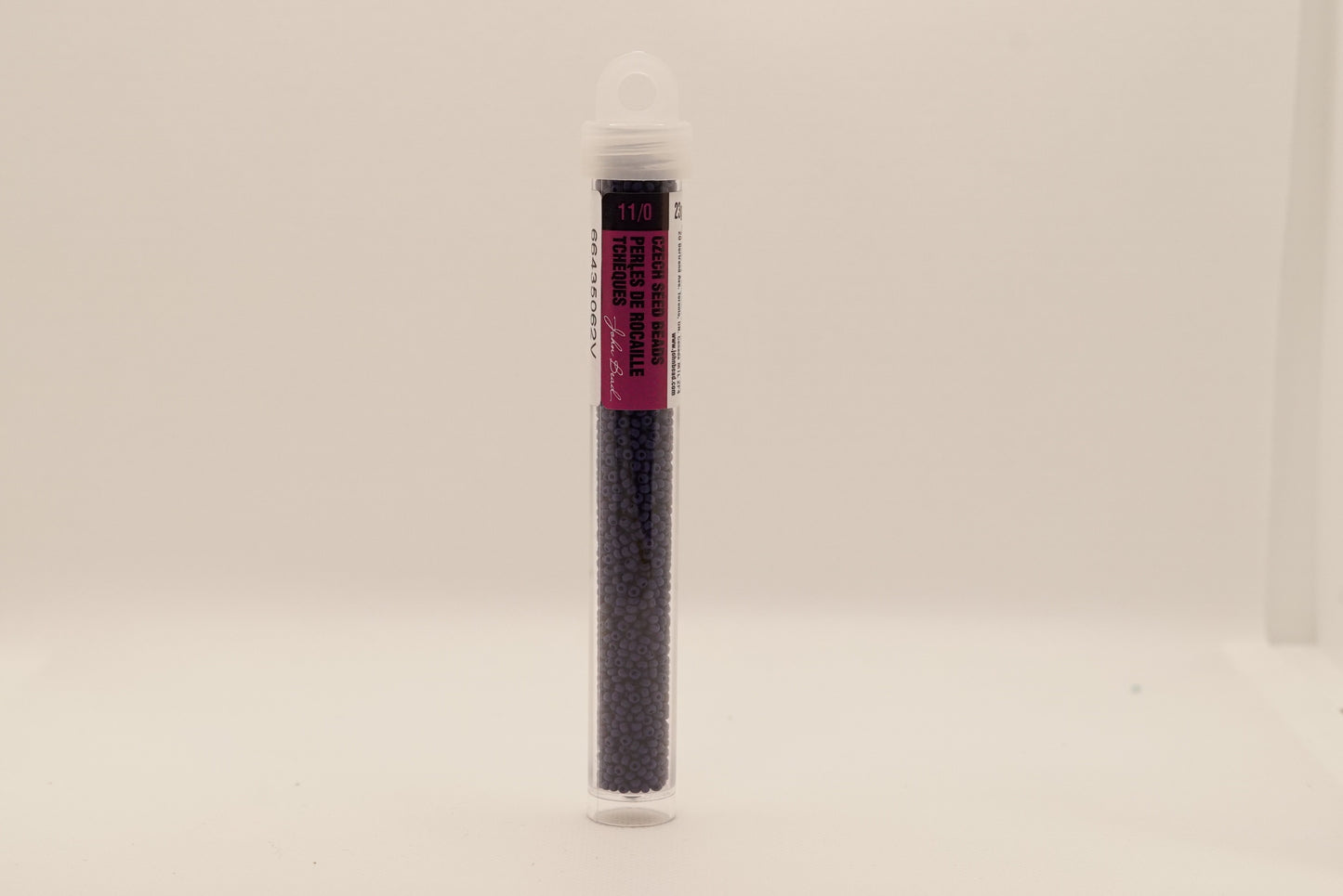 149 - 11/0 Vial Opaque Navy Blue Matt
