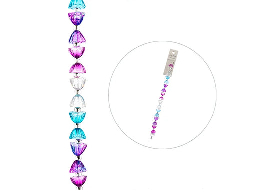 Crystal Lane Bead Strand Lotus Mix