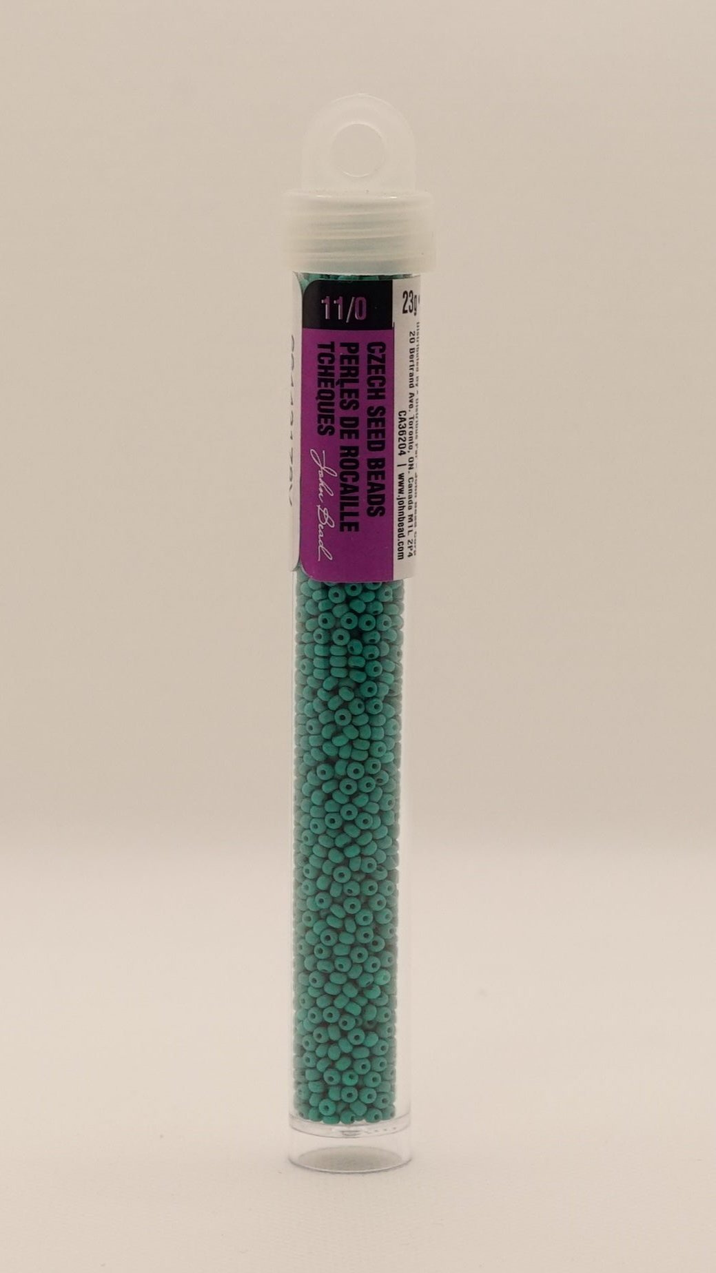 11/0 PermaLux Dyed Chalk Mint Matt 283