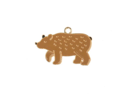 Sweet & Petite Charms 20x30mm Bear 5pcs