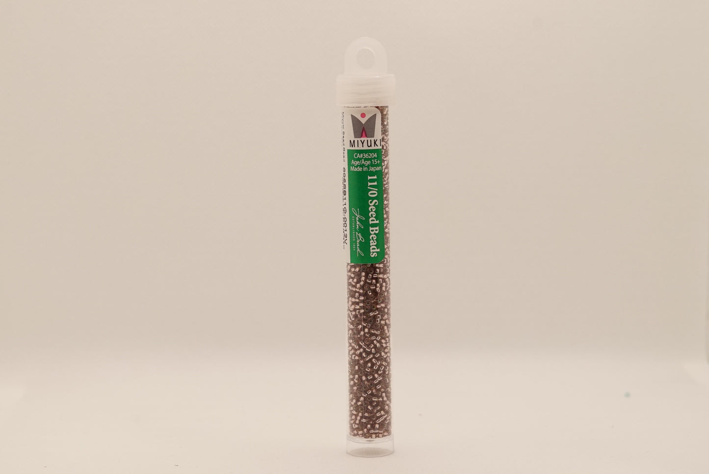 331 - Miyuki Seed Bead 11/0 Smoky Amethyst Silver Lined