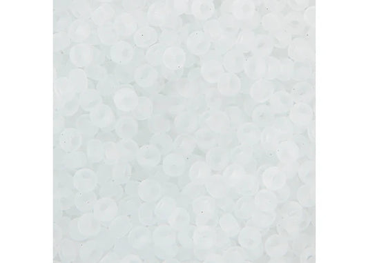 344 - Miyuki Seed Bead 11/0 Crystal Transparent Matte