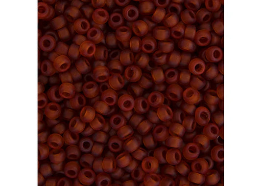 352 - Miyuki Seed Bead 11/0 Topaz Transparent Matte