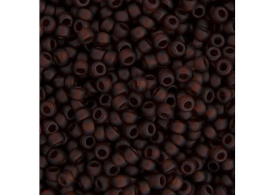 354 - Miyuki Seed Bead 11/0 Root Beer Transparent Matte