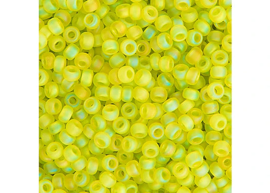 363 - Miyuki Seed Bead 11/0 Chartreuse Transparent AB Matte