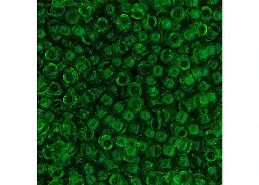 365 - Miyuki Seed Bead 11/0 Green Lime Transparent