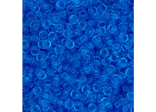 369 - Miyuki Seed Bead 11/0 Sapphire Transparent