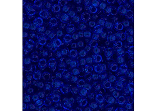 371 - Miyuki Seed Bead 11/0 Cobalt Transparent