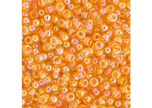 381 - Miyuki Seed Bead 11/0 Lt.Topaz Transparent AB