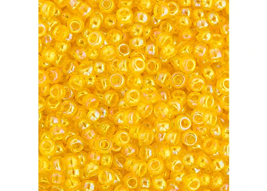 382 - Miyuki Seed Bead 11/0 Yellow Transparent AB