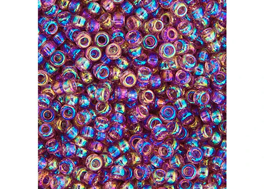 384 - Miyuki Seed Bead 11/0 Lilac Transparent AB