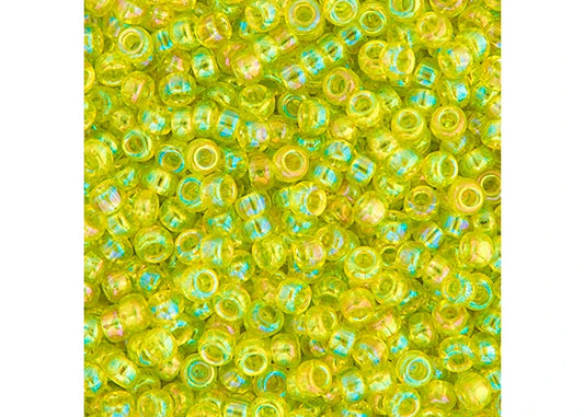 386 - Miyuki Seed Bead 11/0 Chartreuse Transparent AB