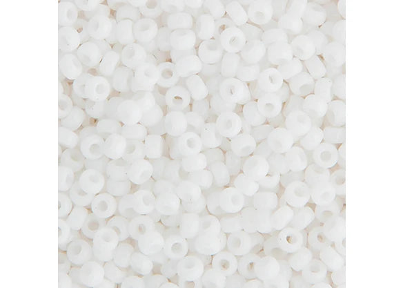 416 - Miyuki Seed Bead 11/0 Chalk White Opaque