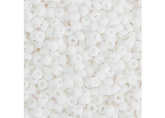 416 - Miyuki Seed Bead 11/0 Chalk White Opaque