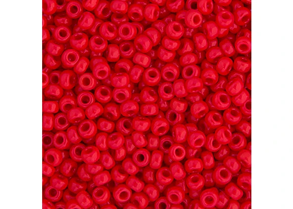 421 - Miyuki Seed Bead 11/0 Red Opaque