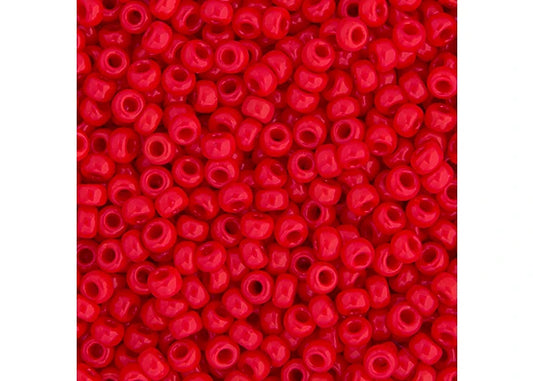 421 - Miyuki Seed Bead 11/0 Red Opaque
