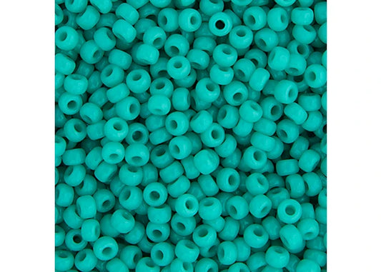 425 - Miyuki Seed Bead 11/0 Turquoise Green Opaque