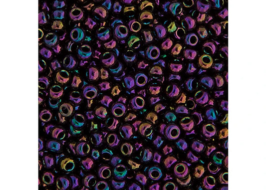 433 - Miyuki Seed Bead 11/0 Purple Opaque Iris