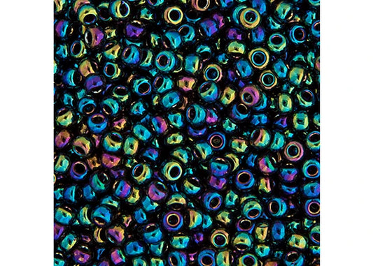 434 - Miyuki Seed Bead 11/0 Variegated Iris Metallic