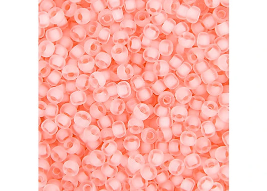 483 - Miyuki Seed Bead 11/0 Cry.Baby Pink Lined Semi-frosted