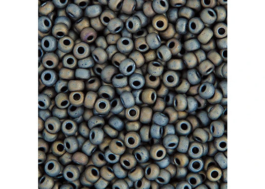485 - Miyuki Seed Bead 11/0 Tawny Gray Matte Metallic