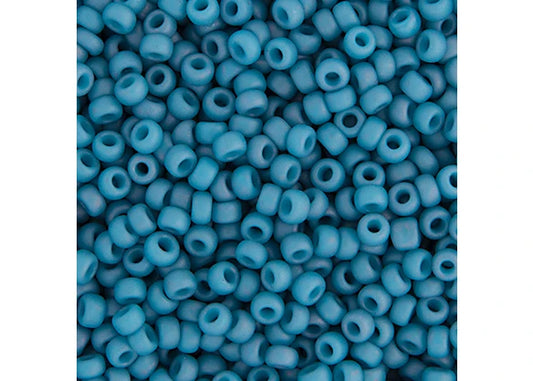 487 - Miyuki Seed Bead 11/0 Lt.Denim Opaque Matte Luster