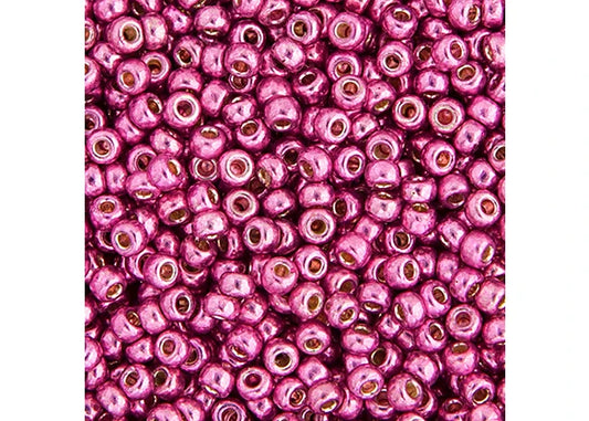 492 - Miyuki Seed Bead 11/0 GalvanizDuracoat Hot Pink