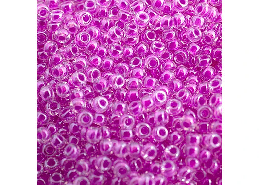 498 - Miyuki Seed Bead 11/0 Purple Luminous Neon C/L