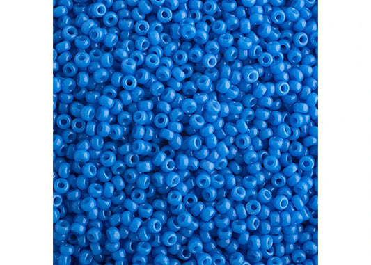 505 - Miyuki Seed Bead 11/0 Cornflower Blue Opaque Duracoat