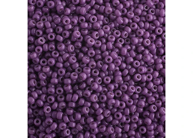 507 - Miyuki Seed Bead 11/0 Dark Orchid Opaque Duracoat