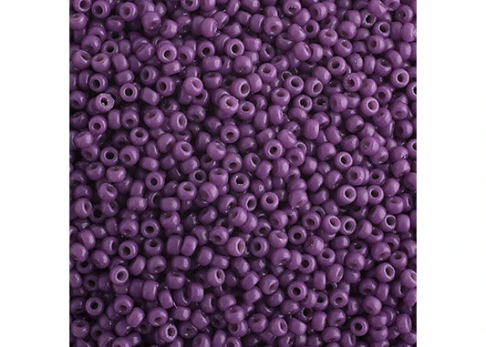 507 - Miyuki Seed Bead 11/0 Dark Orchid Opaque Duracoat