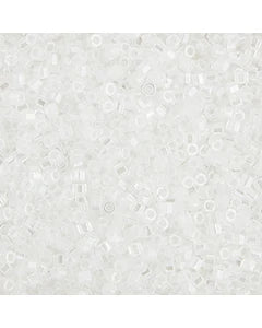 Delica 11/0 Cut Crystal Luster