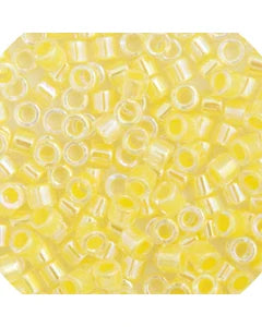 Miyuki Delica 11/0 Pale Yellow Lined-Dyed
