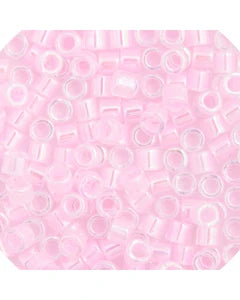 Miyuki Delica 11/0 Pale Pink Lined-Dyed