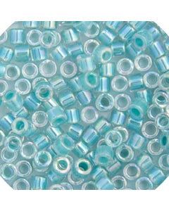 Miyuki Delica 11/0 Dark Aqua AB Lined-Dyed