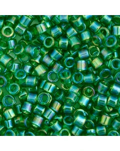 Miyuki Delica 11/0 Green Transparent AB
