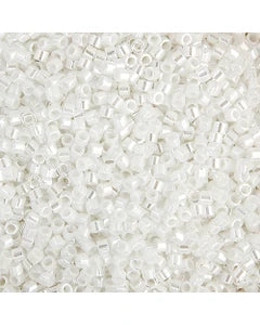Miyuki Delica 11/0 White Pearl Luster